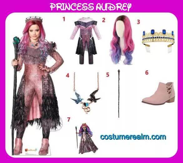 How To Dress Like Descendants 3 Audrey Costume Guide, Diy Princess ...