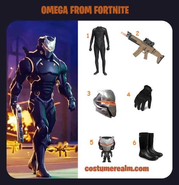 How To Dress Like Fortnite Omega Costume Guide, Diy ...