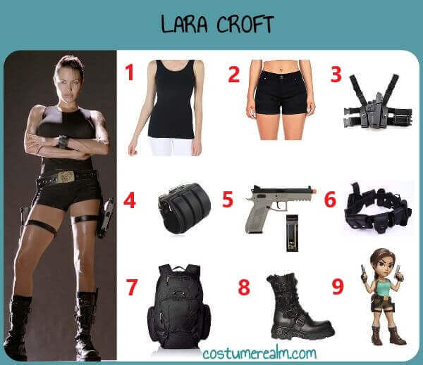 How To Dress Like Lara Croft Costume Guide, Tomb Raider Lara Croft  Halloween Costume Guide