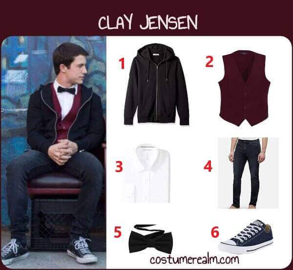 How To Dress Like Clay Jensen Costume Guide, Diy Clay Jensen Halloween  Costume Guide