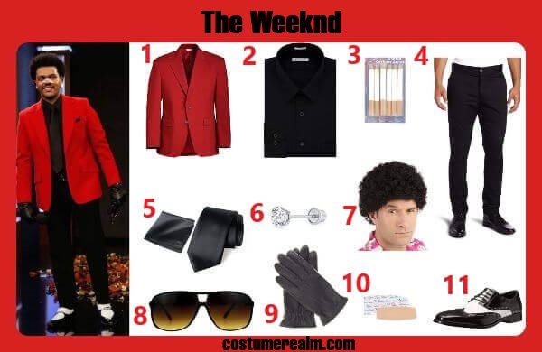 The Weeknd Costume, Outfits, Style Guide