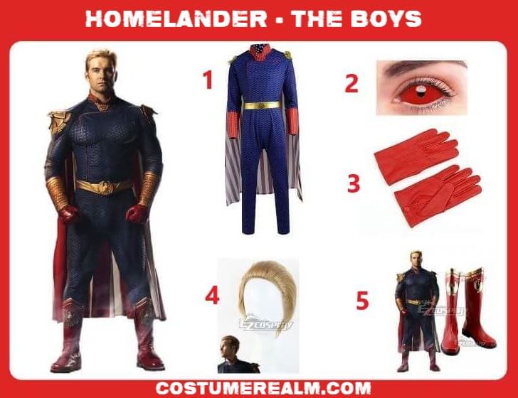 Best The Boys Homelander Costume Guide