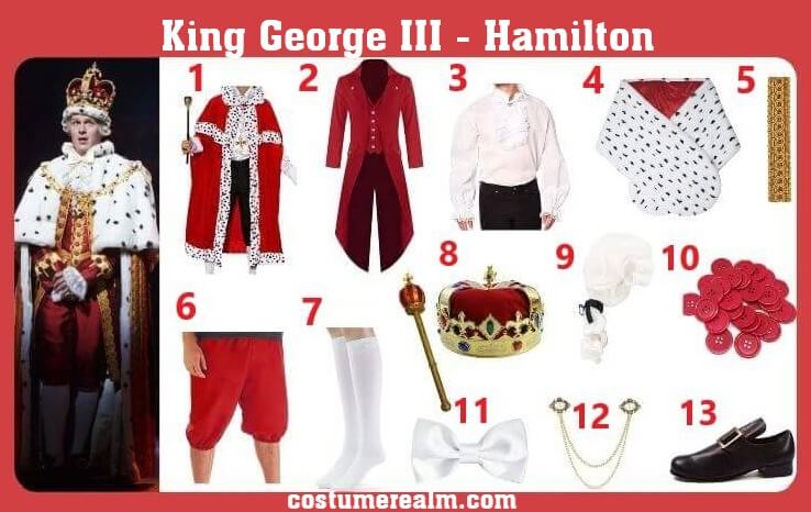 King George III Costume 👑 | Halloween Costume Guide