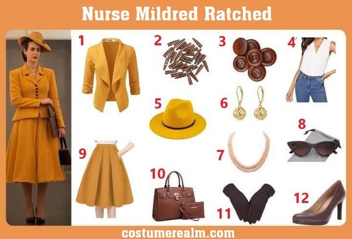 nurse ratched costume
