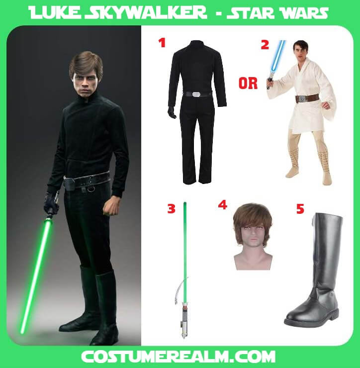 straal Eigenlijk Klap Dress Like Luke Skywalker From Star Wars Costume Guide, Diy Star Wars  Hallowen Costum Guide