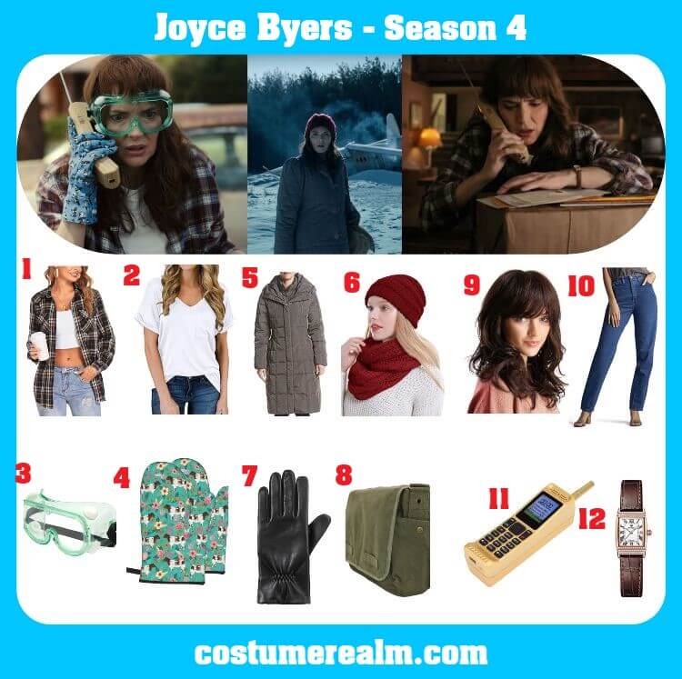 How To Dress Like Dress Like Joyce Byers From Season 4 For Cosplay &  Halloween