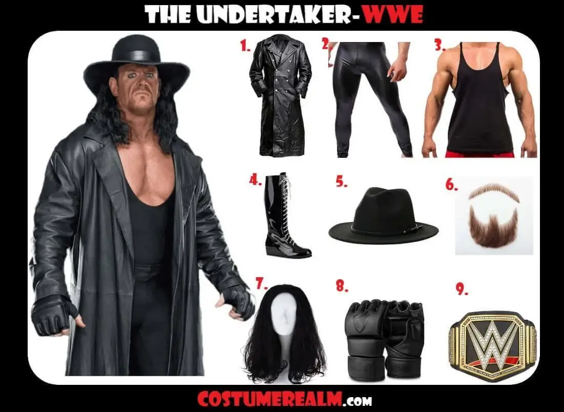 The Undertaker Costume - Costume Realm