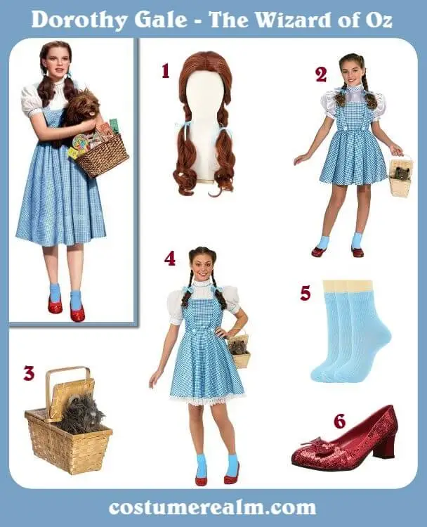 How To Dress Like Dress Like Dorothy Gale Guide For Cosplay & Halloween