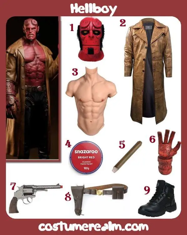 How To Dress Like Hellboy Guide For Cosplay & Halloween