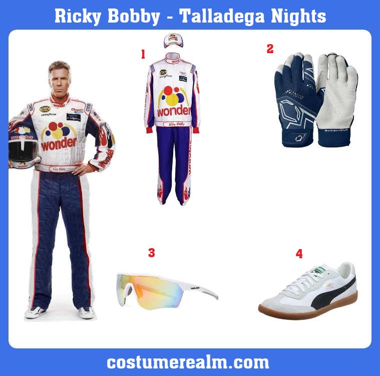 Ricky Bobby Costume